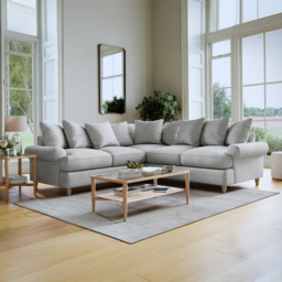 Clara Faro 16 Grey 4 Seater Agmamito Sofa - thumbnail 3