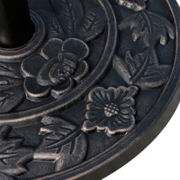 Outsunny Bronze Heavy Duty Half Round Parasol Base - thumbnail 3