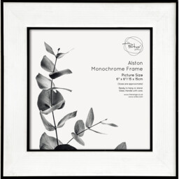 The Port. Co Gallery Alston Monochrome Photo Frame 6 x 6 inch - thumbnail 1