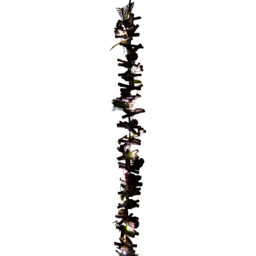 LED Blush Bauble Driftwood Garland - Pink - thumbnail 3
