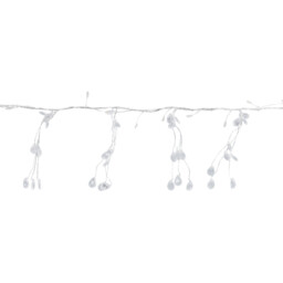 30 LED Warm White Jewelled String Light 1.7m - thumbnail 1