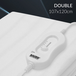 Bauer Double Electric Under Blanket 107 x 120cm - thumbnail 3