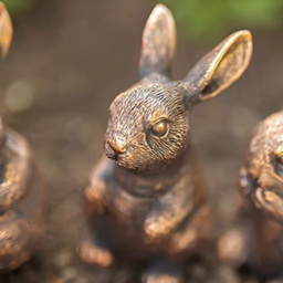 Marco Paul Set of Resin Rabbit Parent and Babies - thumbnail 3