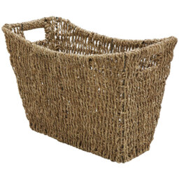 JVL Seagrass Magazine Rack - thumbnail 1