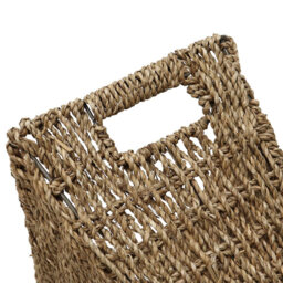 JVL Seagrass Magazine Rack - thumbnail 4
