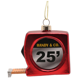 The Seasonal Gift Co Glass Tool Hanging Decoration 3 Piece - thumbnail 2