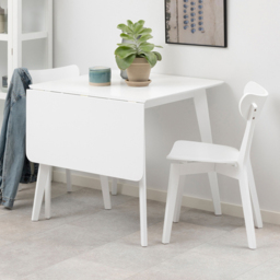 Florence Roxby White 2 Seater Dining Set