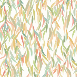 Origin Murals Willow Trees Green Wall Mural - thumbnail 2