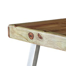 Brooklyn 6 Seater Hardwood Dining Table - thumbnail 4