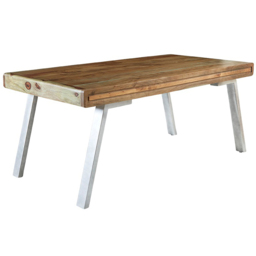 Brooklyn 6 Seater Hardwood Dining Table - thumbnail 2