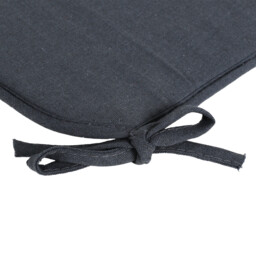 Divante Grey Cotton Seat Pad 8 x 36cm 4 Pack - thumbnail 4