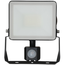 V-TAC Cool White LED Floodlight with PIR Sensor 20W 2400 Lumens
