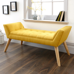 GFW Milan Window Seat Mustard Yellow