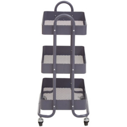 Acero 3-Tier Grey Trolley - thumbnail 3