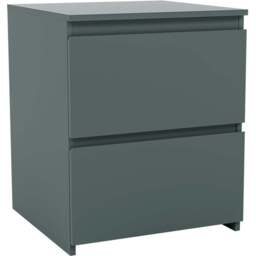 Vida Designs Denver Jasper Green 2 Drawer Large Bedside Chest - thumbnail 2
