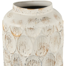 Isla White Metal Tall Vase 54cm - thumbnail 2