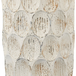 Isla White Metal Tall Vase 54cm - thumbnail 3