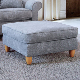 Sinatra Glory Anthracite Footstool