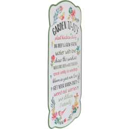 Garden To Dos Metal Plaque - thumbnail 2