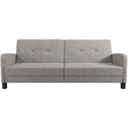 Dorel Boston 3 Seater Linen Sofa Bed - thumbnail 3