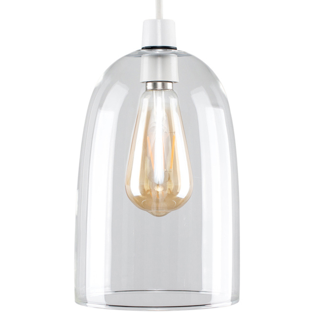 ValueLights Kira Glass Dome Shaped Pendant Shade - image 1
