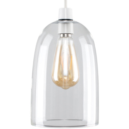 ValueLights Kira Glass Dome Shaped Pendant Shade