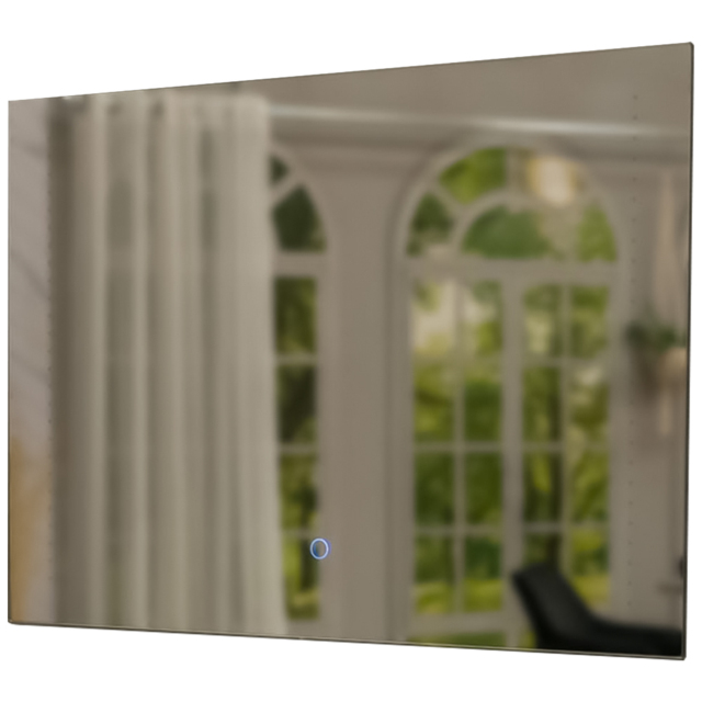 ValueLights Rectangular LED Strip Light Bathroom Mirror with Touch Control - image 1