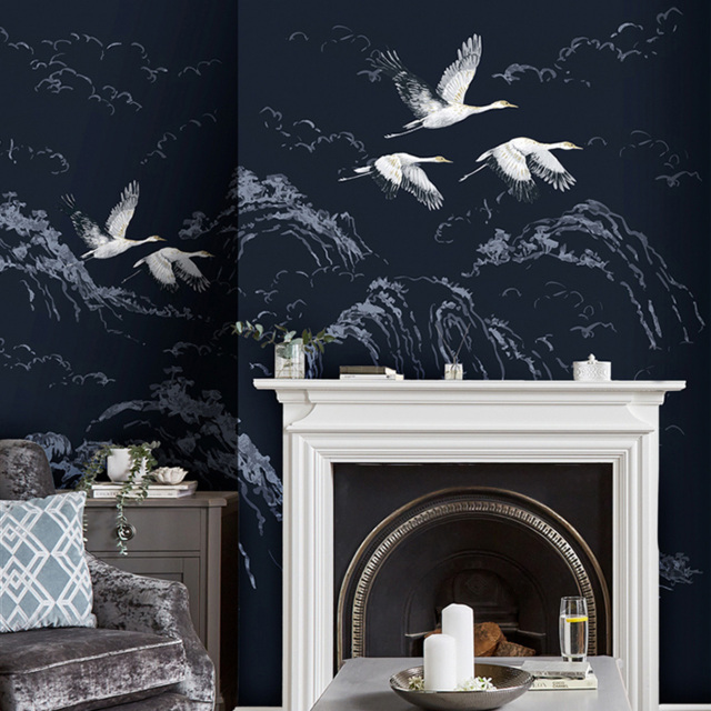 Laura Ashley Animalia Midnight Mural - image 1
