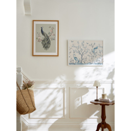 Laura Ashley Tregaron Garden White Frame Wall Art 50 x 70cm - thumbnail 2