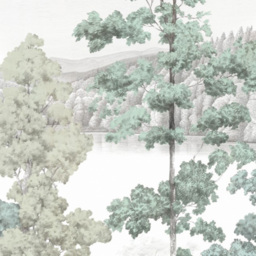 Grandeco Alix 3 Lane Wall Mural - thumbnail 2