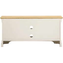 Seconique Bordeaux Ivory and Oak Small TV Stand - thumbnail 4