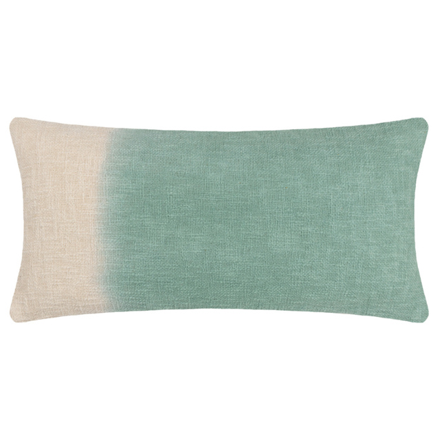 furn. Mizu Eucalyptus Dip Dye Rectangular Cushion - image 1