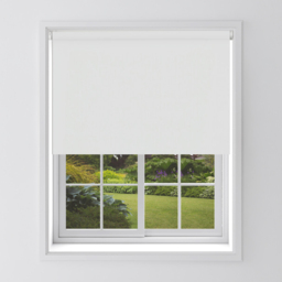 Caecus White Blackout Roller Blind 210 x 210cm - thumbnail 1