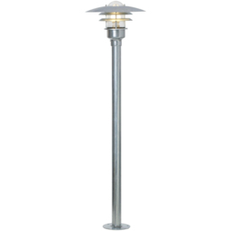 Nordlux Lonstrup 32 Weatherproof Galvanized Steel Outdoor Lamp Post