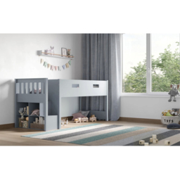 Flair Charlie Wooden Grey Mid Sleeper - thumbnail 4