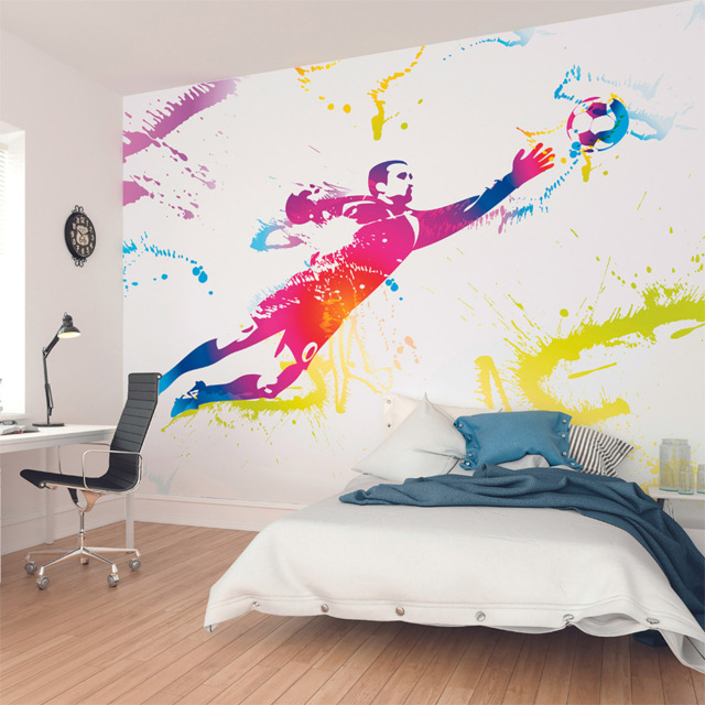 Origin Murals Football Goalkeeper Multicolour Wall Mural - image 1
