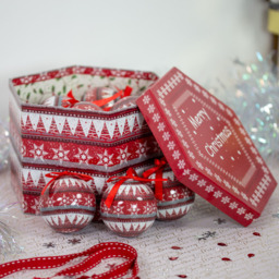 The Christmas Workshop Nordic Decoupage Snowflake Bauble 14 Pack - thumbnail 2