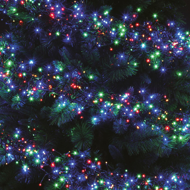 The Christmas Workshop 960 LED Cluster String Light Multicolour - image 1