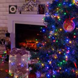 The Christmas Workshop 960 LED Cluster String Light Multicolour - thumbnail 4
