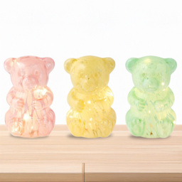 Glass LED Bear - thumbnail 1