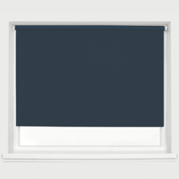 Caecus Blackout Roller Blinds Navy 150cm x 120cm