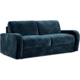 Jay-Be Deco 3 Seater Luxe Velvet Airforce Sofa Bed with e-Sprung Mattress - thumbnail 2