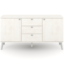 Core Products Augusta Curve 2 Door 3 Drawer Cabinet - thumbnail 3