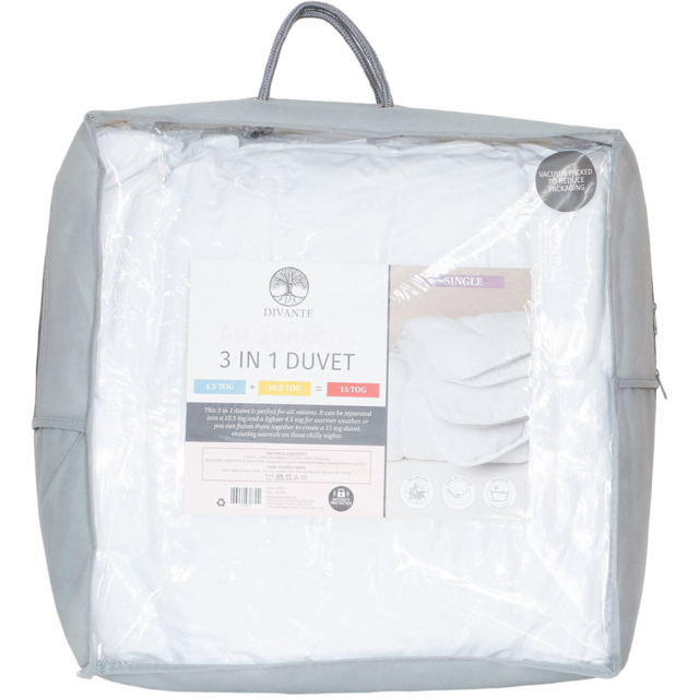 All Seasons Duvet - White / King Size - image 1