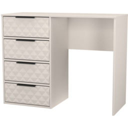 Crowndale Harlequin 4 Drawer Kashmir Matt Vanity Dressing Table Ready Assembled - thumbnail 2