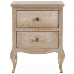 Julian Bowen Camille 2 Drawer Bedside Table - thumbnail 3