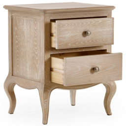 Julian Bowen Camille 2 Drawer Bedside Table - thumbnail 4