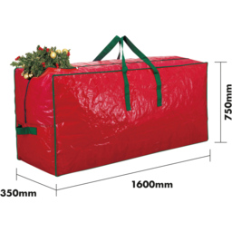 St Helens Red Christmas Tree Storage Bag 160cm - thumbnail 4