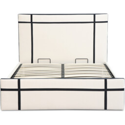 Quinn Kingsize Bed Cream and Black - thumbnail 3