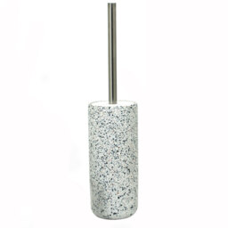 Bathstore Terrazzo White Flecks Toilet Brush Holder